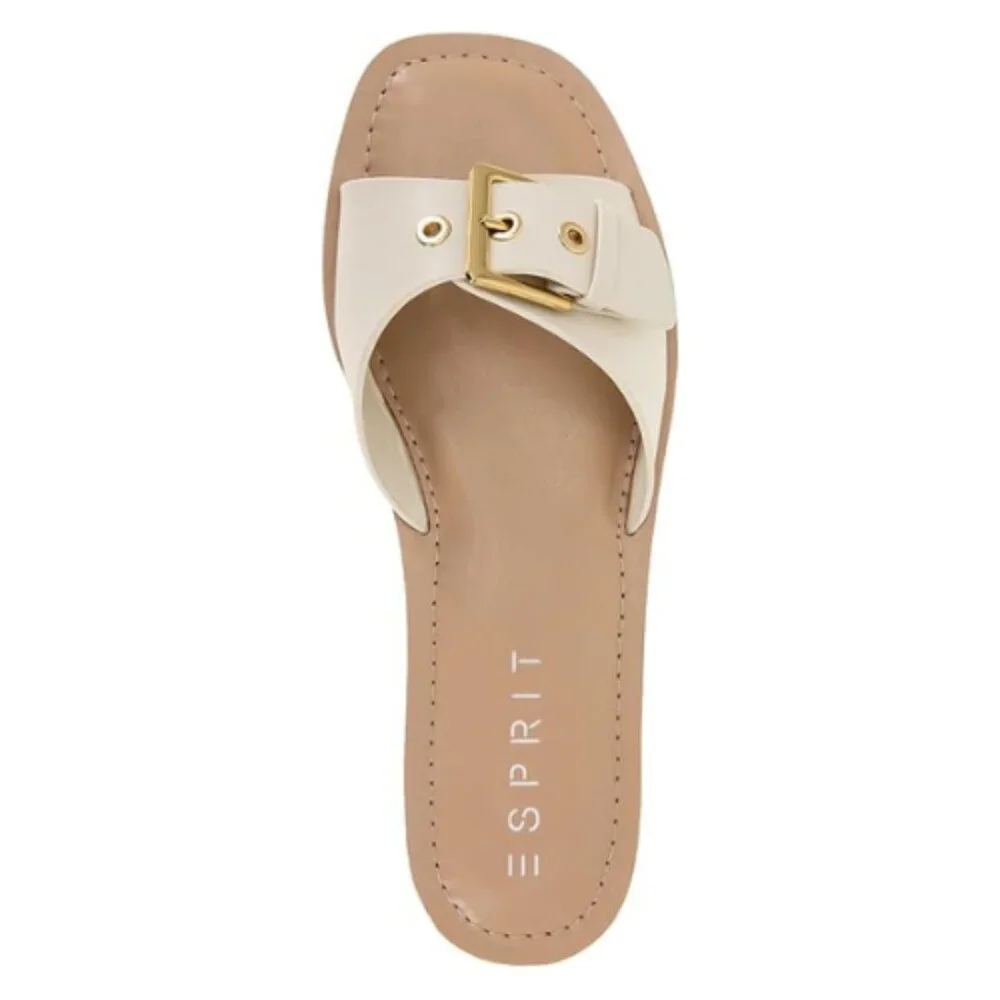 Esprit Women's Lily Sandal, IVORY Size 8M
